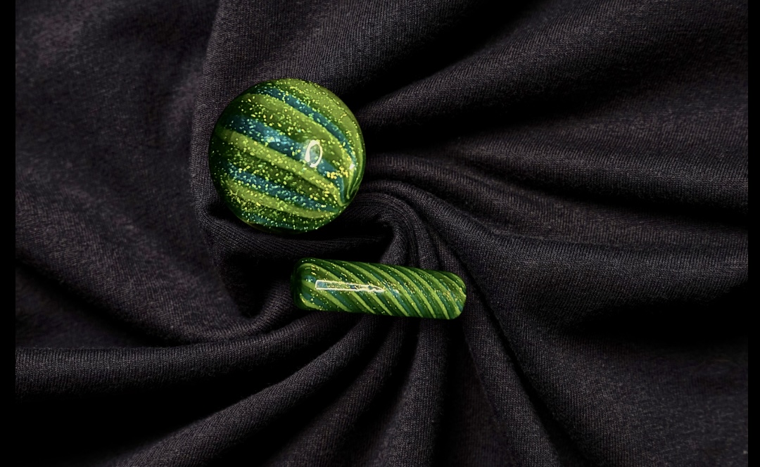 Green Dichro Slurper Set